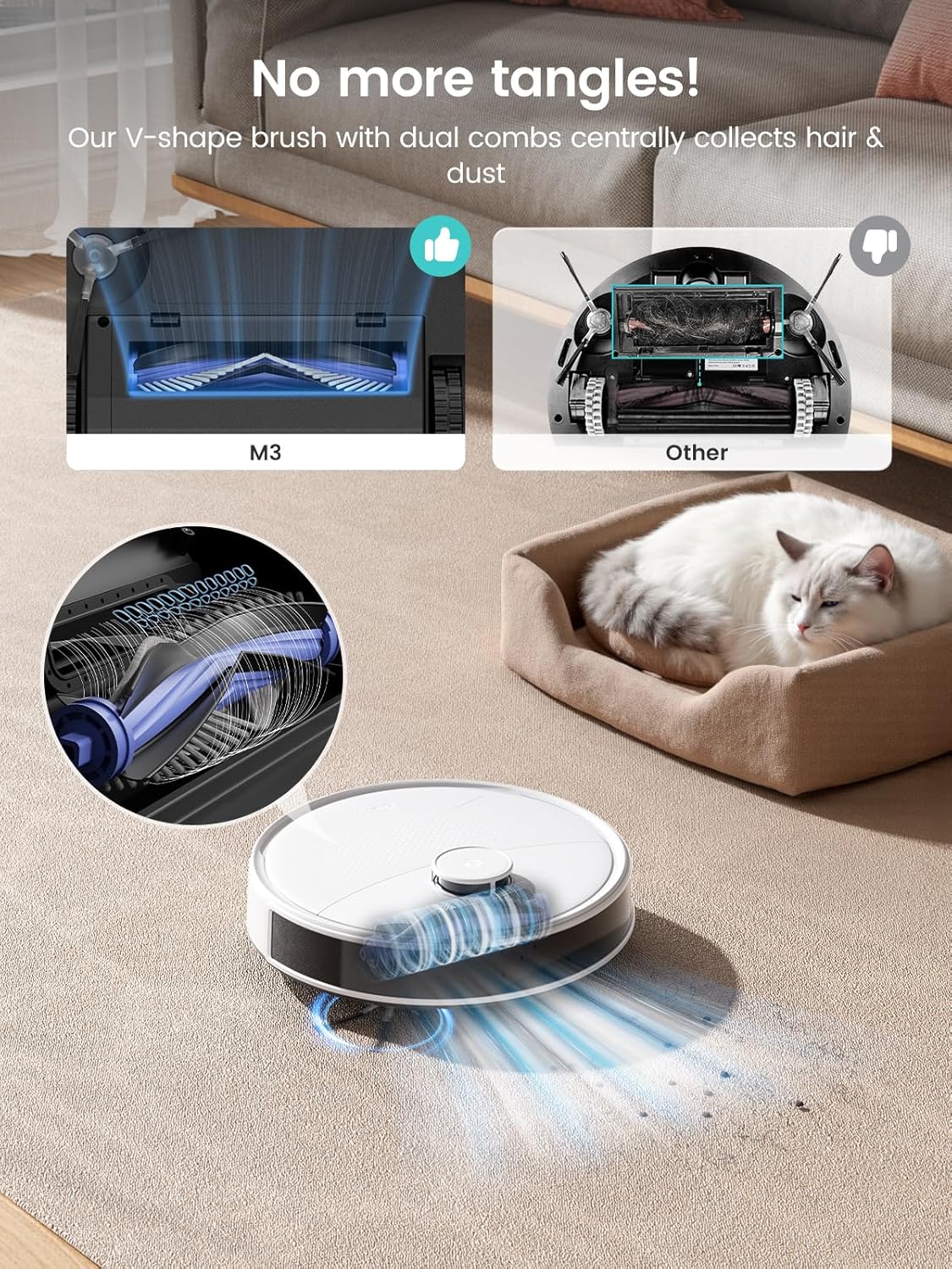 Robot Vacuum Mop 12000Pa Self Empty Wash Dry LiDAR