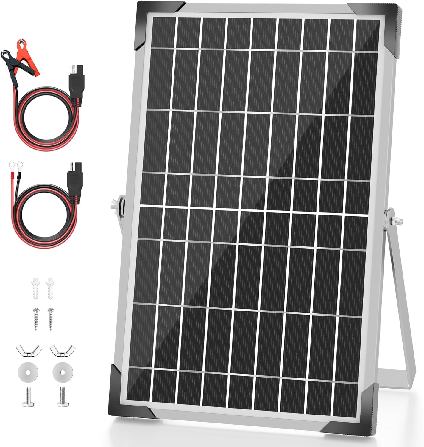 10W Solar Panel Kit 12V MPPT Battery Charger RV Boat