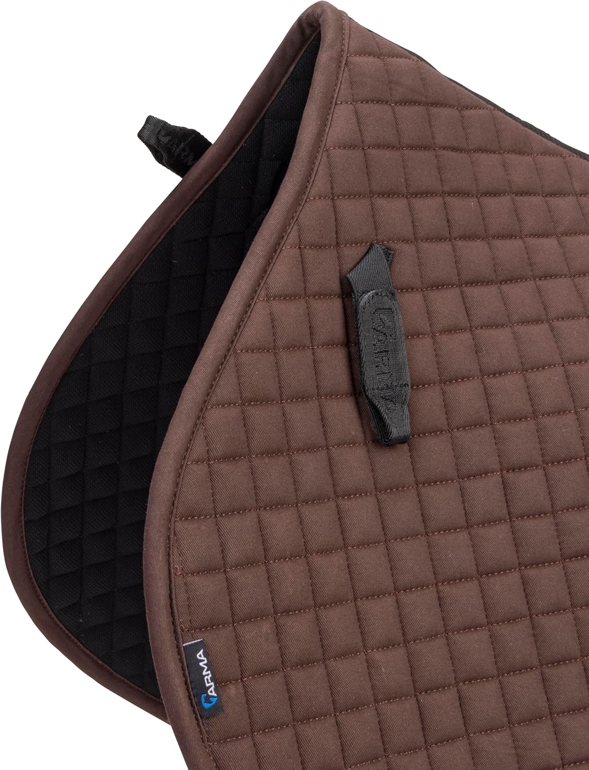 Deluxe Cotton Jump Saddlecloth 15 16.5 Brown