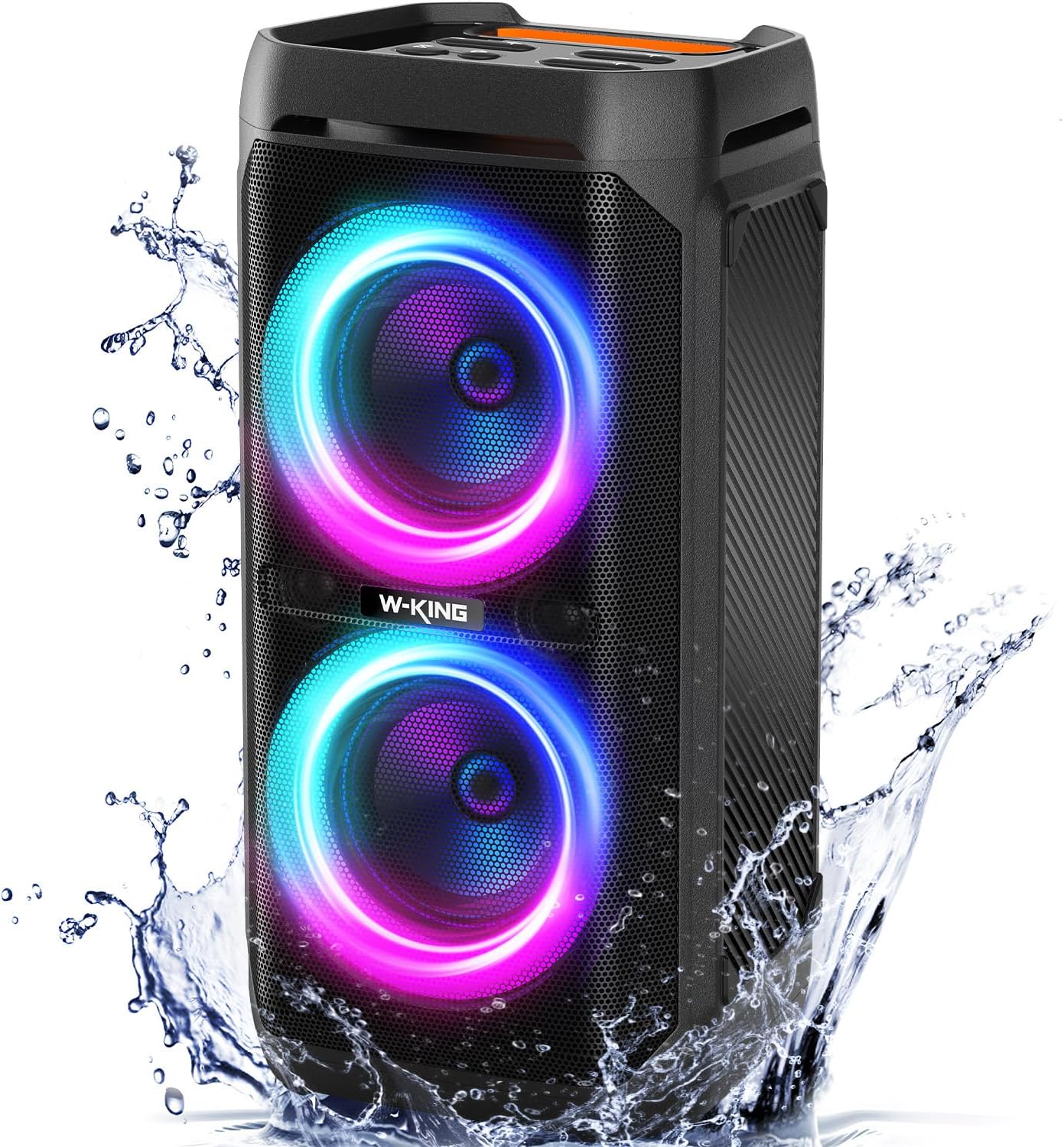 240W Bluetooth Party Speaker Loud Bass Waterproof 24H Playtime RGB