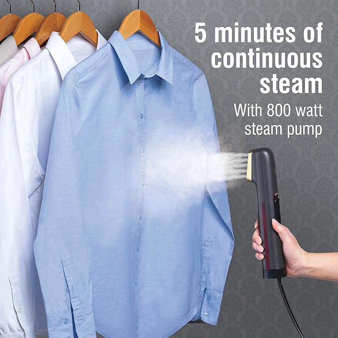 Handheld Garment Steamer Portable Fast Heat 35s Travel Wrinkle