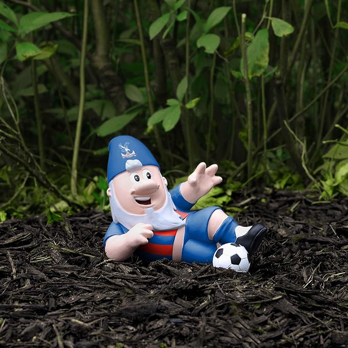Football Sliding Tackle Gnome Statue Resin Garden Decor