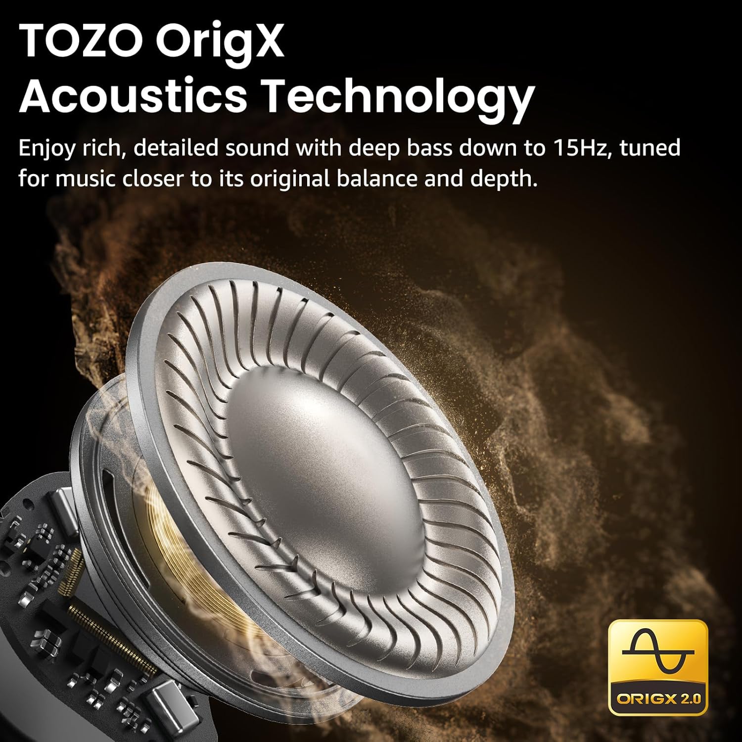 Wireless ANC Bluetooth Earbuds 60 Hour Playtime IPX8