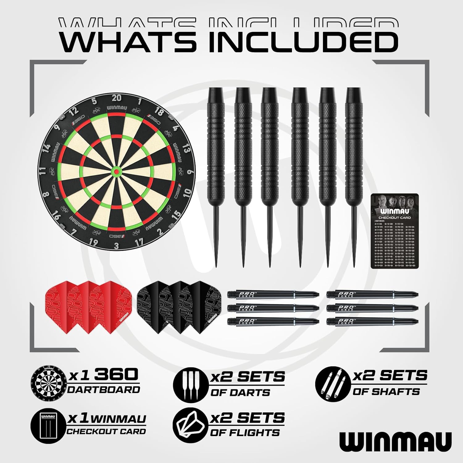 Pro Dart Board Triple Core Sisal Ultra Thin Wire Steel Tip Darts