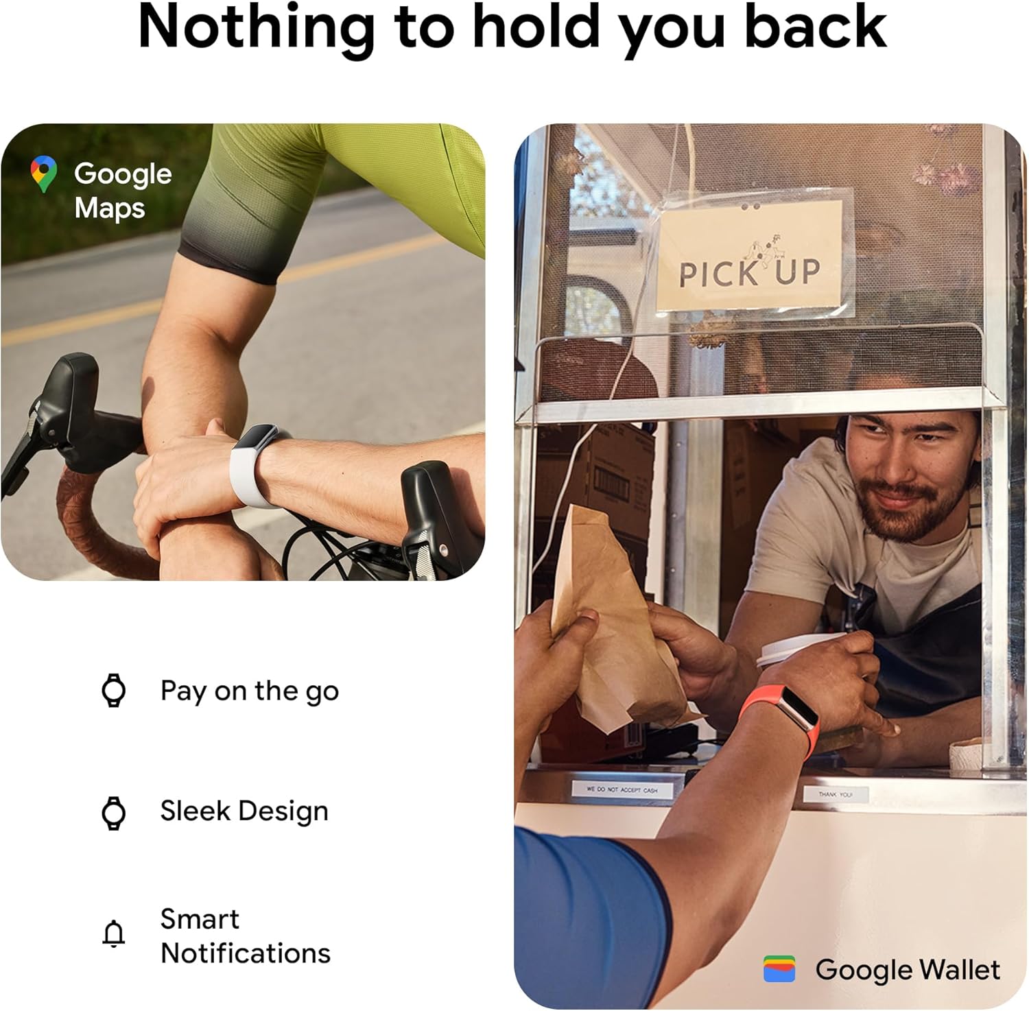 Fitness Activity Tracker GPS Wallet 7 Day Battery