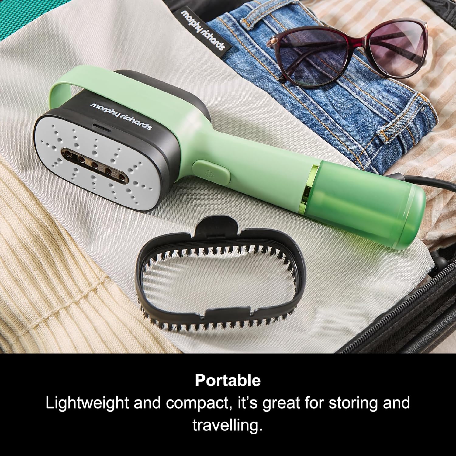 Travel Clothes Steamer Lightweight Fast Heat Portable 70ml Tank