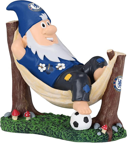Football Hammock Gnome Statue Resin Garden Decor Fan Gift