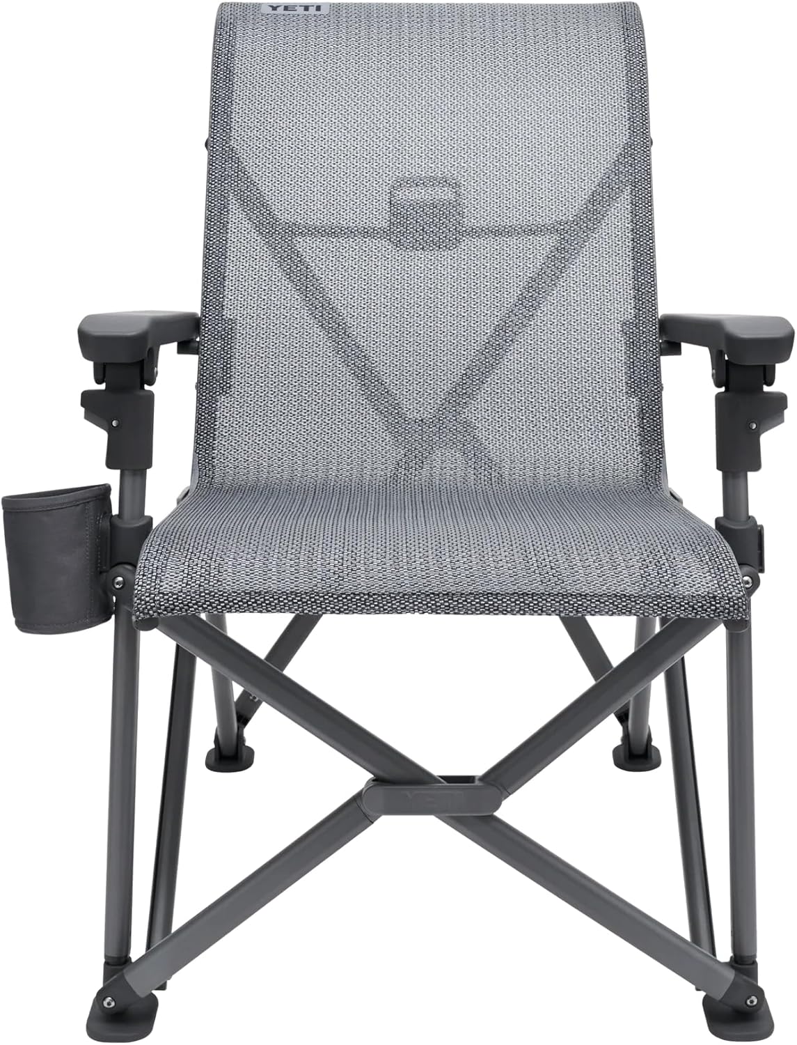 Portable Folding Camping Chair with Cup Holder Charcoal