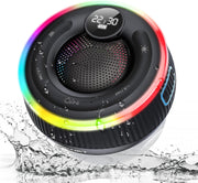 Bluetooth Shower Speaker Waterproof IPX7 Suction Cup RGB
