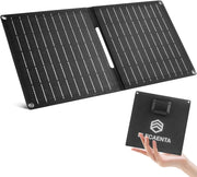 15W Portable Solar Charger ETFE USB C USB A Camping