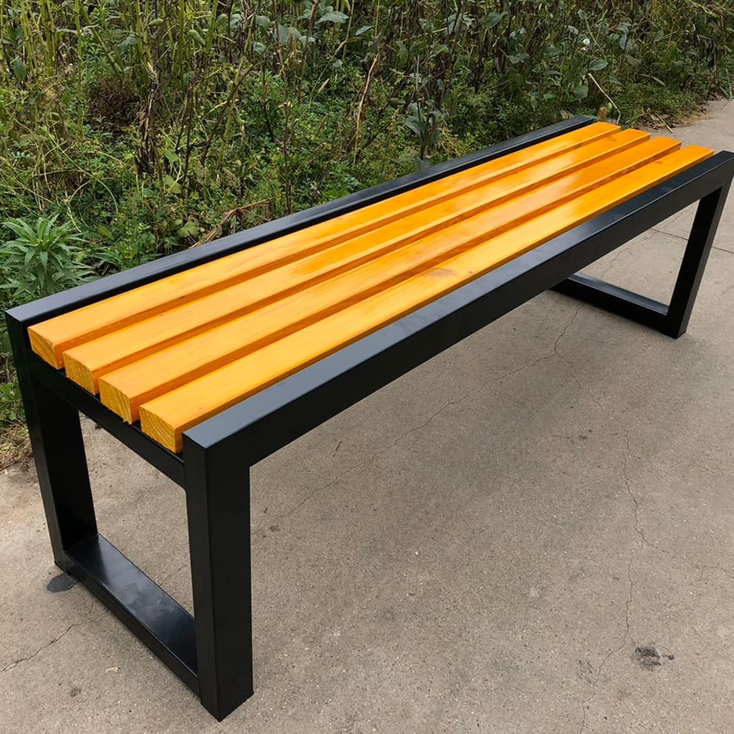 100cm Weatherproof Garden Bench Outdoor Patio Park Seat