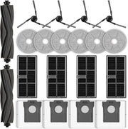 Robot Vacuum Replacement Parts Kit HEPA Mop Pads Brushes 20 Pack