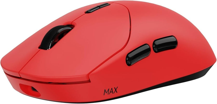 8K Wireless Gaming Mouse 30K DPI 53g 750H Battery 10 Button Red - Kwikley