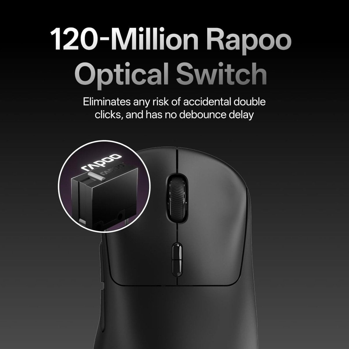 8K Wireless Gaming Mouse 30K DPI 53g 750H Battery 10 Buttons - Kwikley