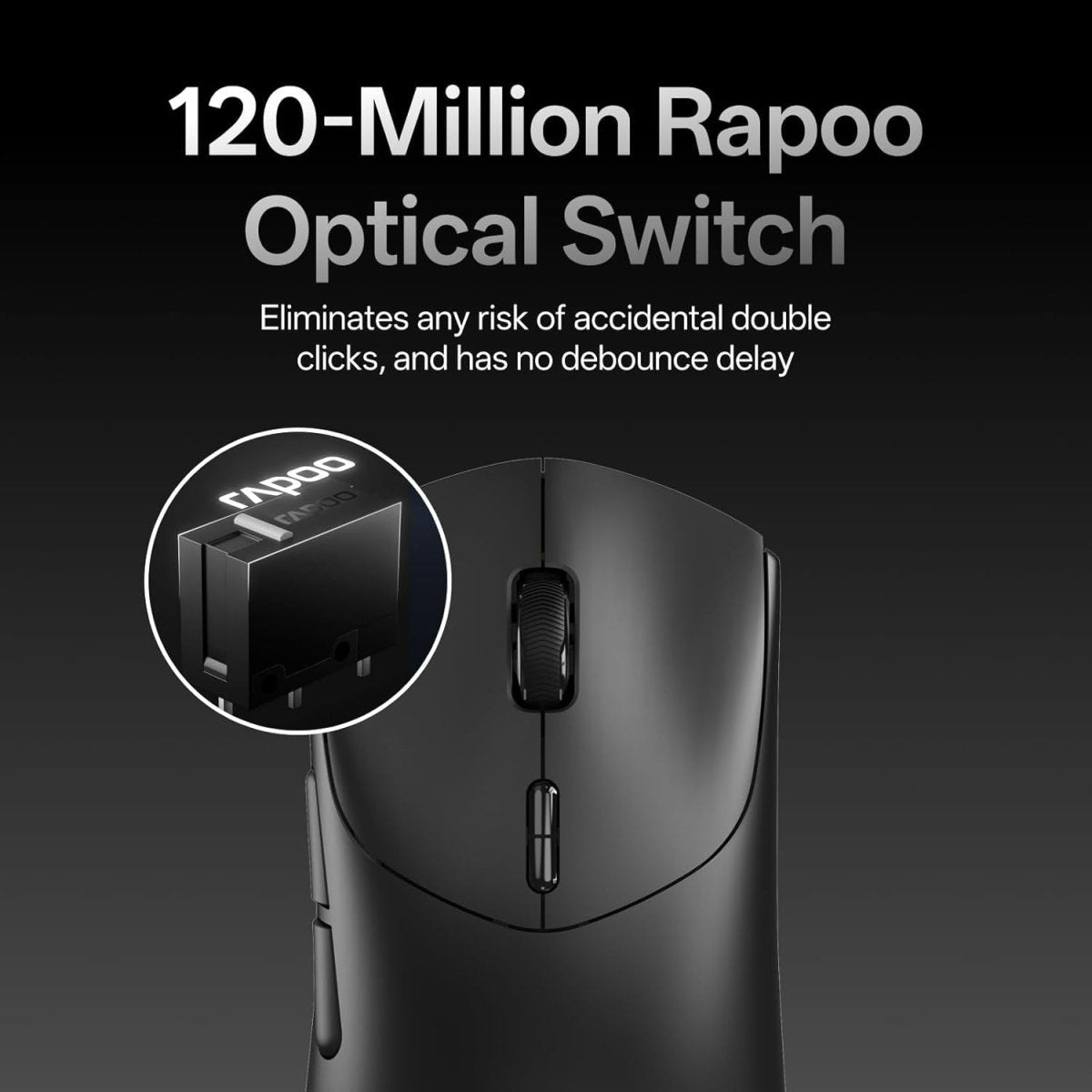 8K Wireless Gaming Mouse 53g 30K DPI 750H Battery 10 Buttons - Kwikley