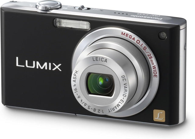 8MP Digital Camera Wide Angle Zoom Camera Stabilized Compact Black