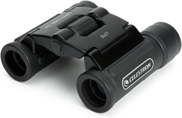 8x21 Compact Travel Binoculars Lightweight Folding HD Optics for Sports & Outdoo