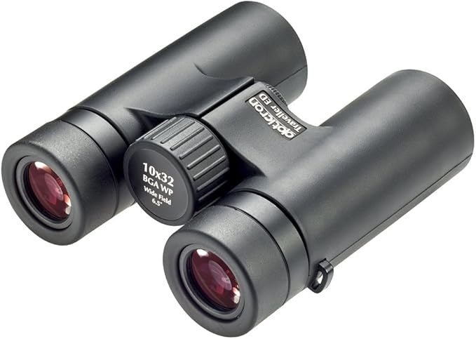 8x32 ED Binoculars Lightweight Waterproof HD Optics Wide View Travel Outdoor - Kwikley