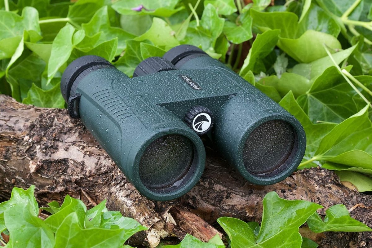 8x42 Waterproof Binoculars Wide View HD FMC Optics for Bird Watching Hiking - Kwikley
