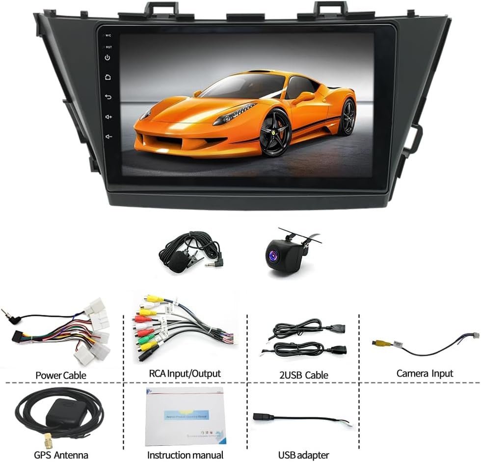 9" Android 14 Car Stereo for Prius 2G+32G CarPlay GPS - Kwikley