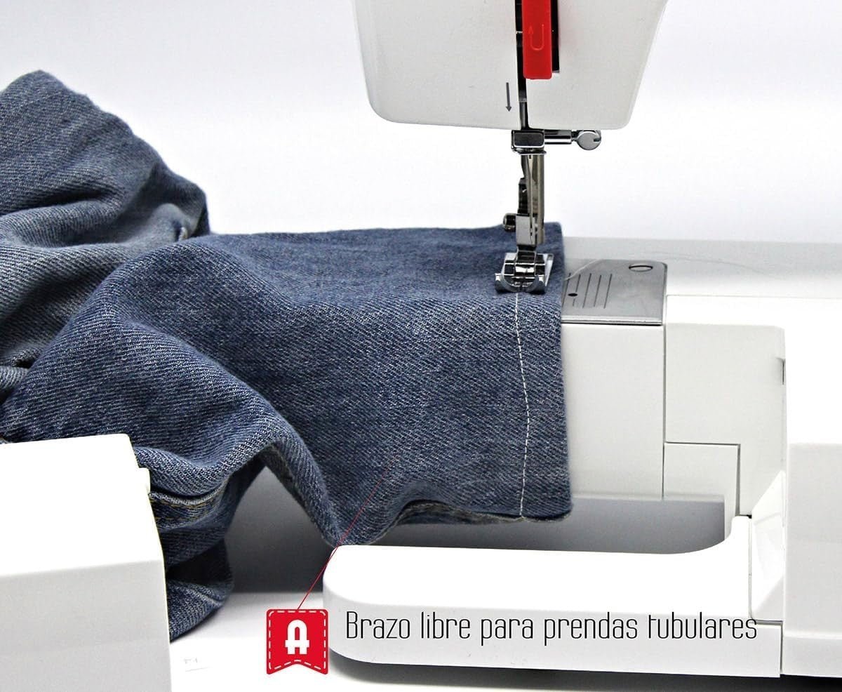 9 Stitch Sewing Machine 70W Motor Variable Zigzag Thick Fabrics - Kwikley