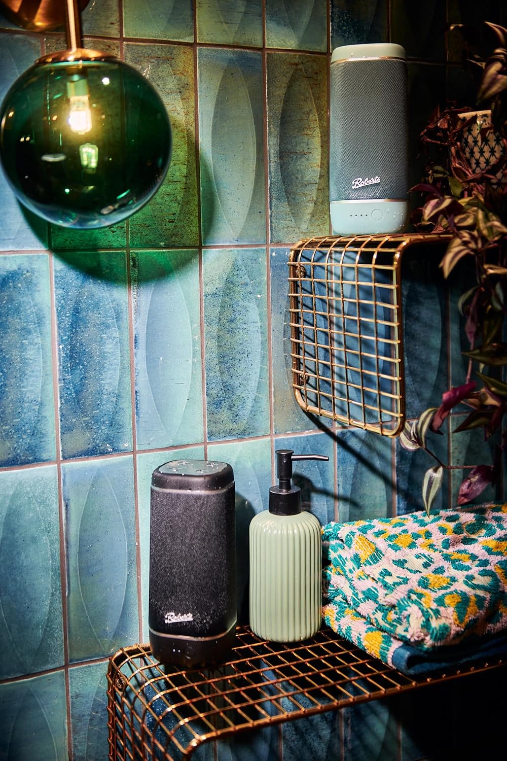 50W Portable Bluetooth Speaker Waterproof IPX7 360° Stereo Sound