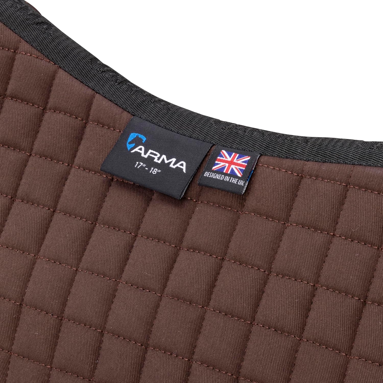Deluxe Cotton Jump Saddlecloth Brown Breathable