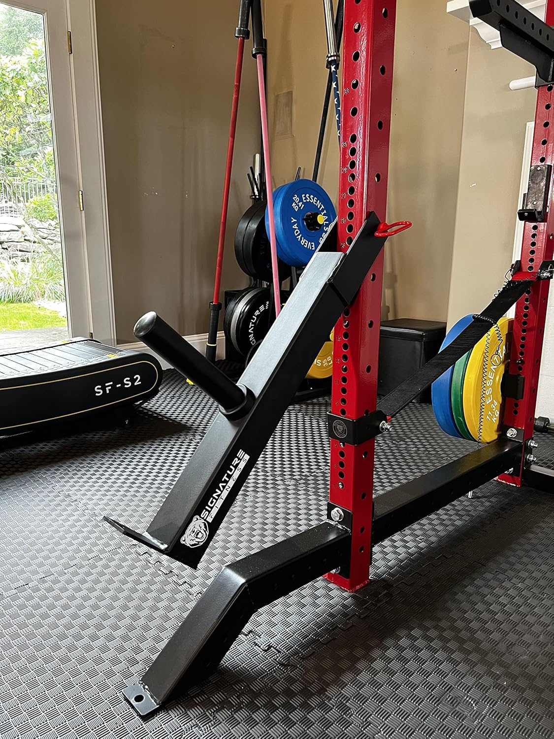Belt Squat Attachment Power Rack Trainer Squats Rows Deadlifts