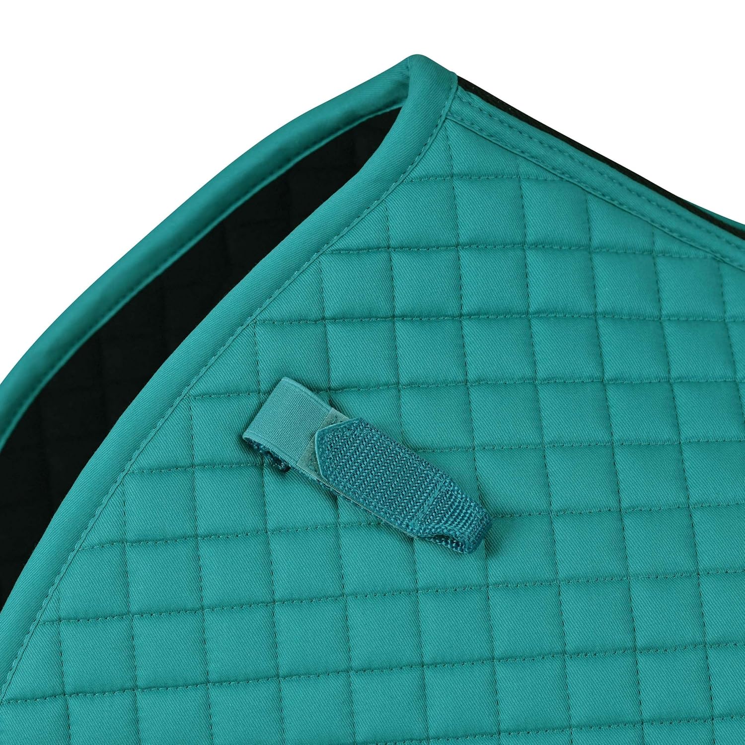 Dark Turquoise Large Jump Saddle Pad with Breathable Air Mesh Spine