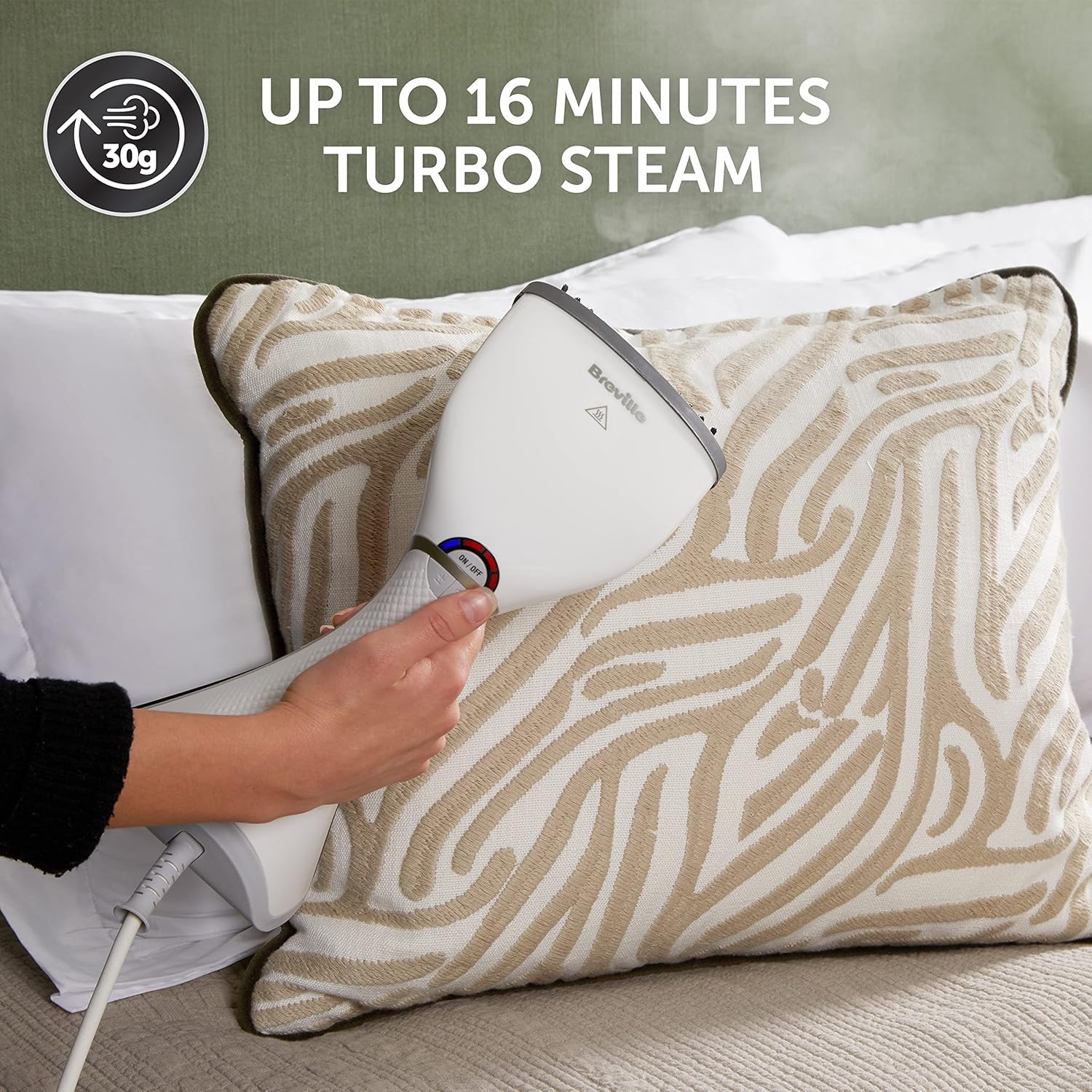 1500W Handheld Garment Steamer Fast Heat Portable Clothes Iron