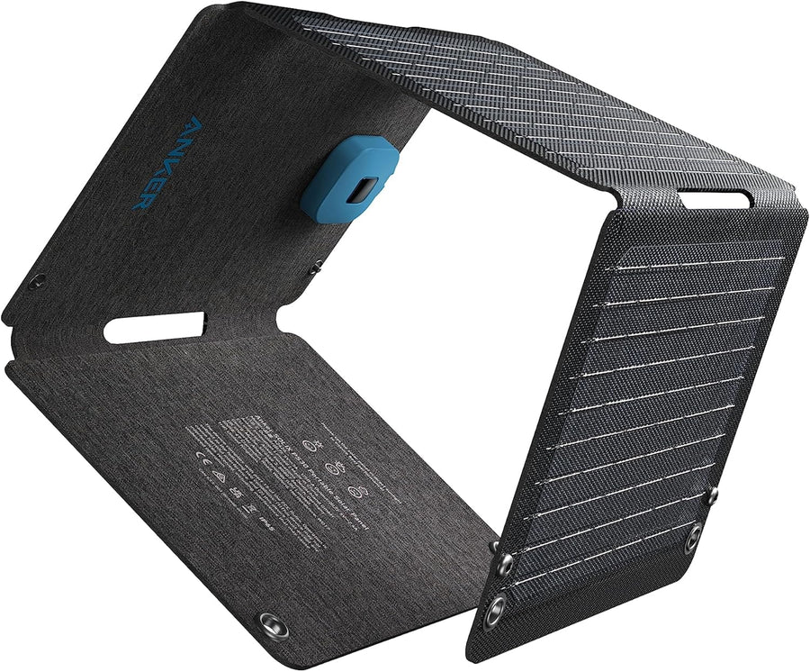 30W Foldable Solar Panel Portable USB C Charger Camping