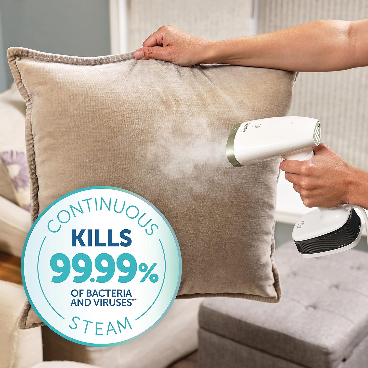 1400W Travel Garment Steamer Foldable Portable Fast Heat Clothes