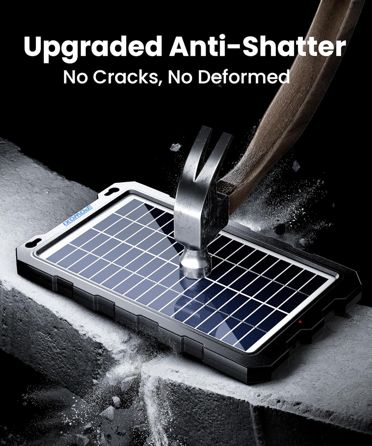 12V Solar Battery Charger 7.5W Trickle Maintainer Waterproof