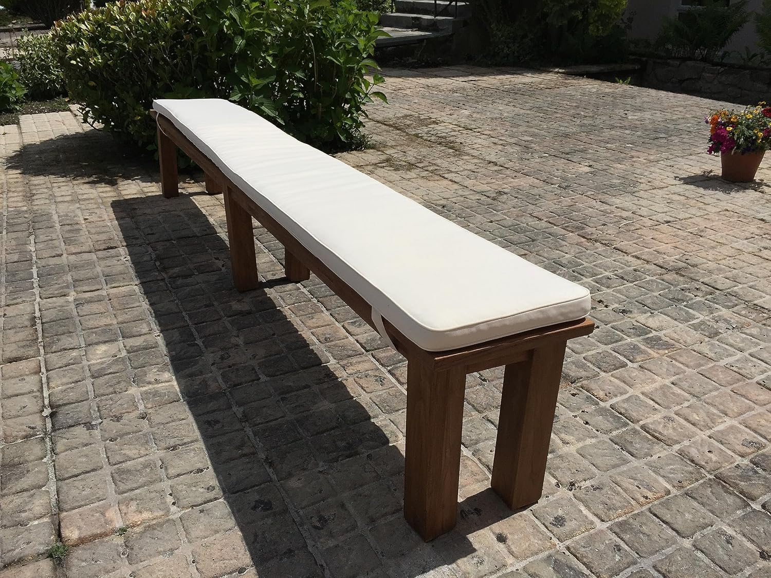 Outdoor Bench Cushion 180cm Waterproof Garden Seat Pad Aqua