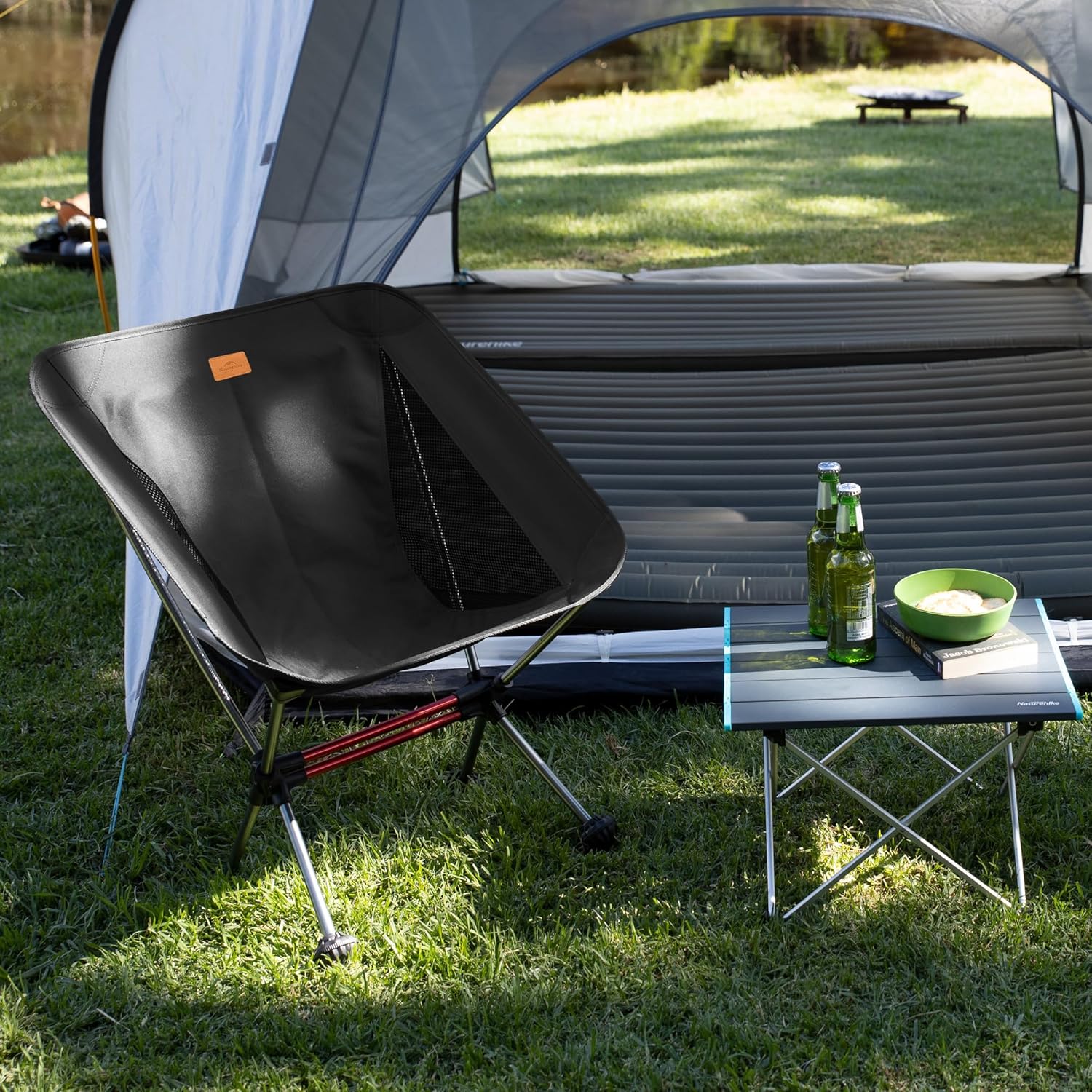 Ultralight Camping Chair Folding Backpack Seat for Hiking Outdoor