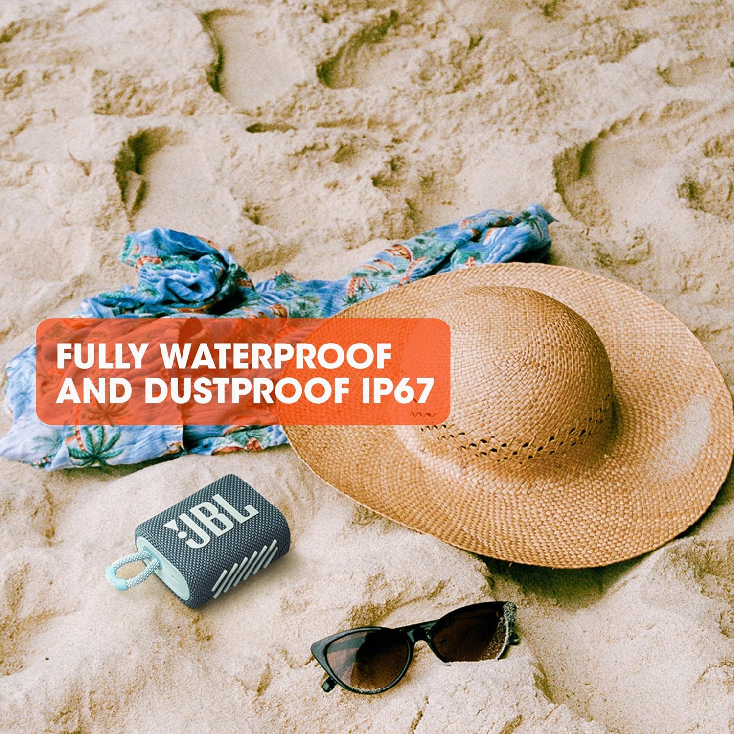 Mini Bluetooth Speaker Waterproof IP67 Portable Bass 5H Play