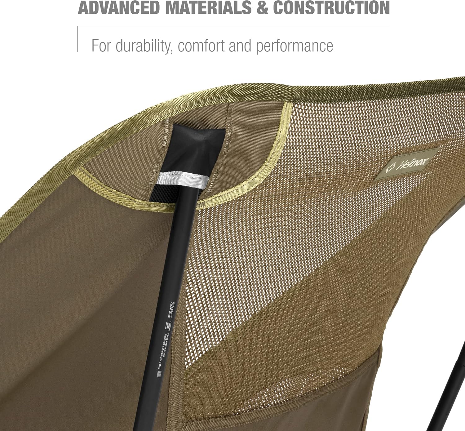 XL Lightweight Camping Chair Portable Folding Seat Tan