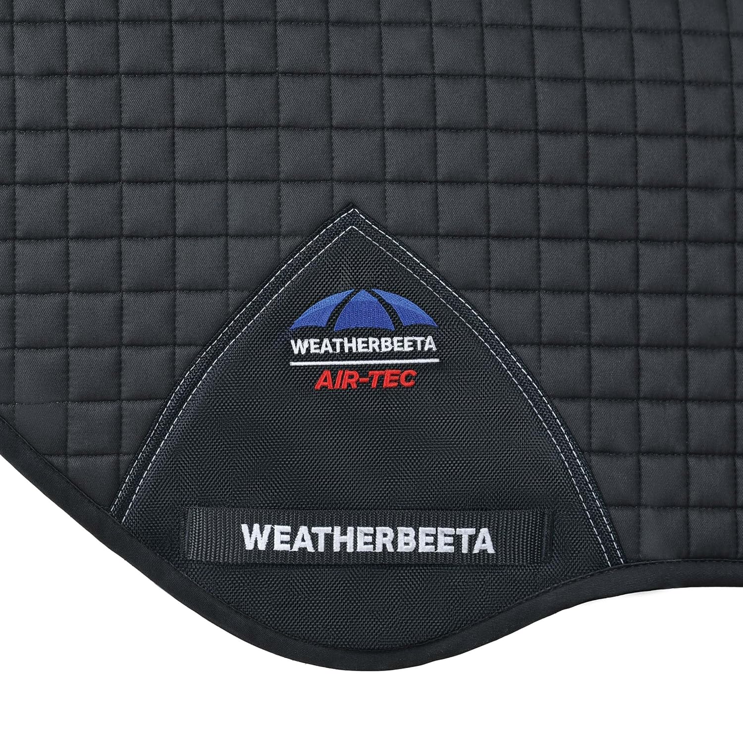 Breathable Jump Saddle Pad Large Charcoal High Wither Cotton