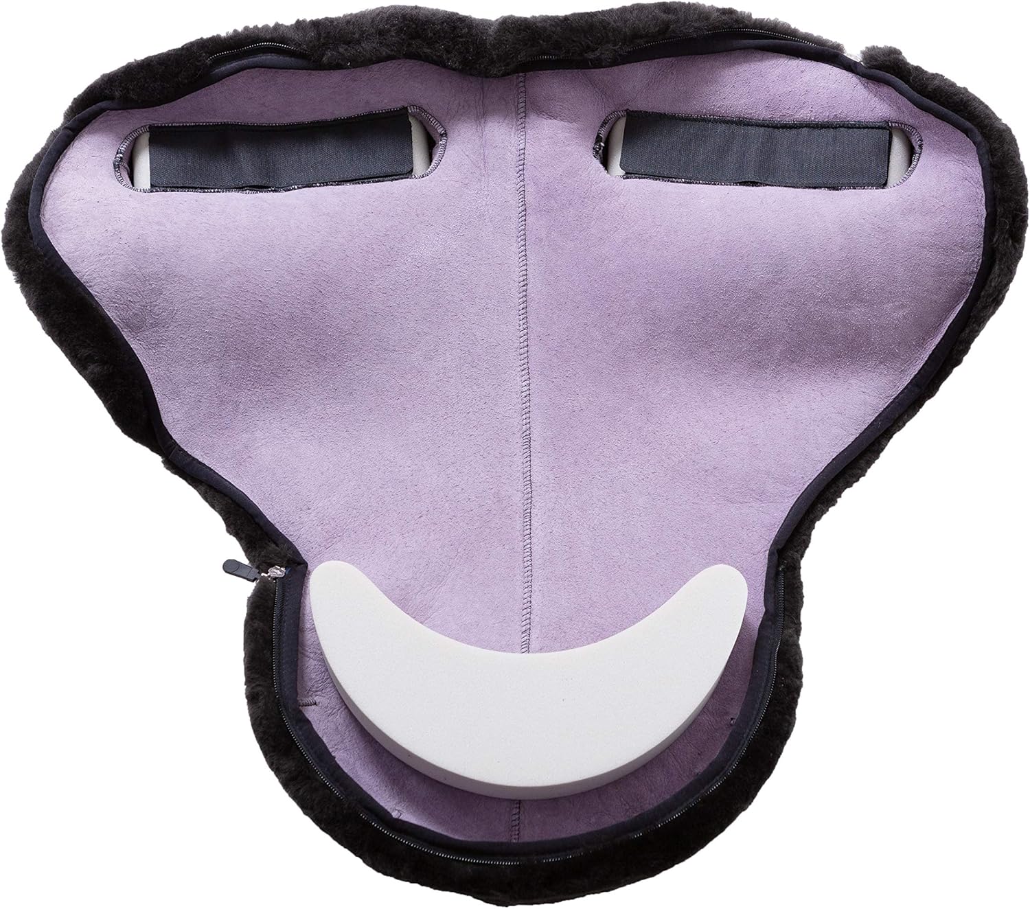 Lambskin Treeless Bareback Horse Saddle Pad Premium Plus