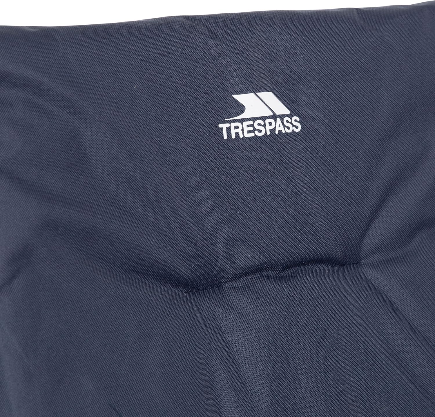 Folding Camping Deck Chair Foam Padded Navy