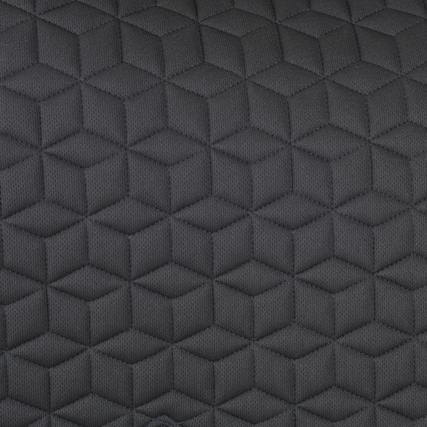 Black Large All Purpose Saddle Pad with Suede Finish