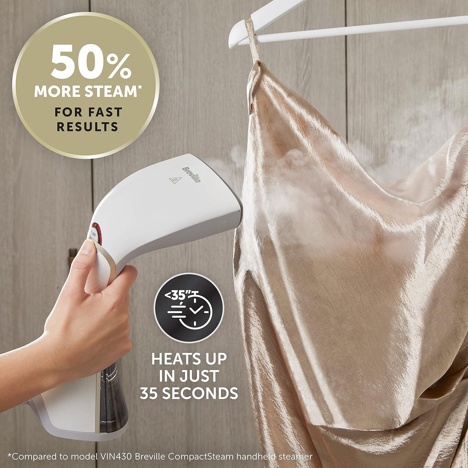 1500W Handheld Garment Steamer Fast Heat Portable Clothes Iron