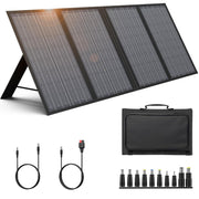 60W Portable Solar Panel Foldable Charger USB C DC Camping Power