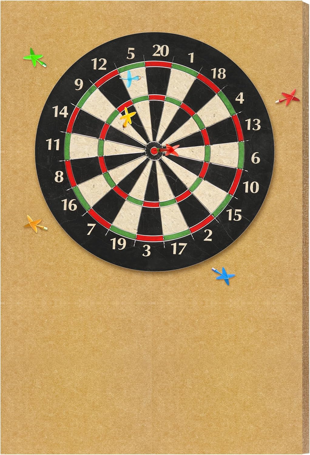 Dartboard Wall Protector Felt Tiles Self Adhesive 6 Pack 30cm