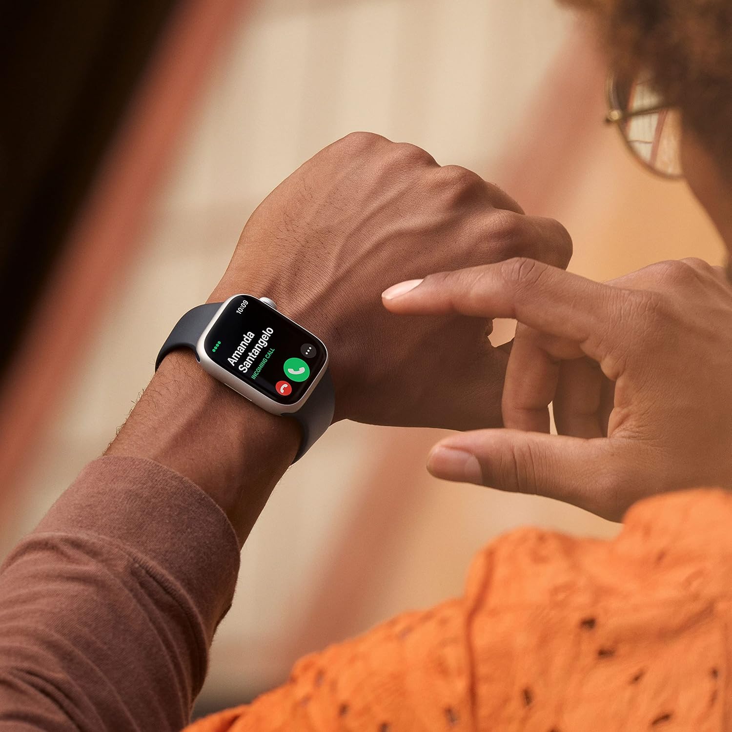 Series 8 GPS Cellular 45mm Smart Watch Starlight Renewed