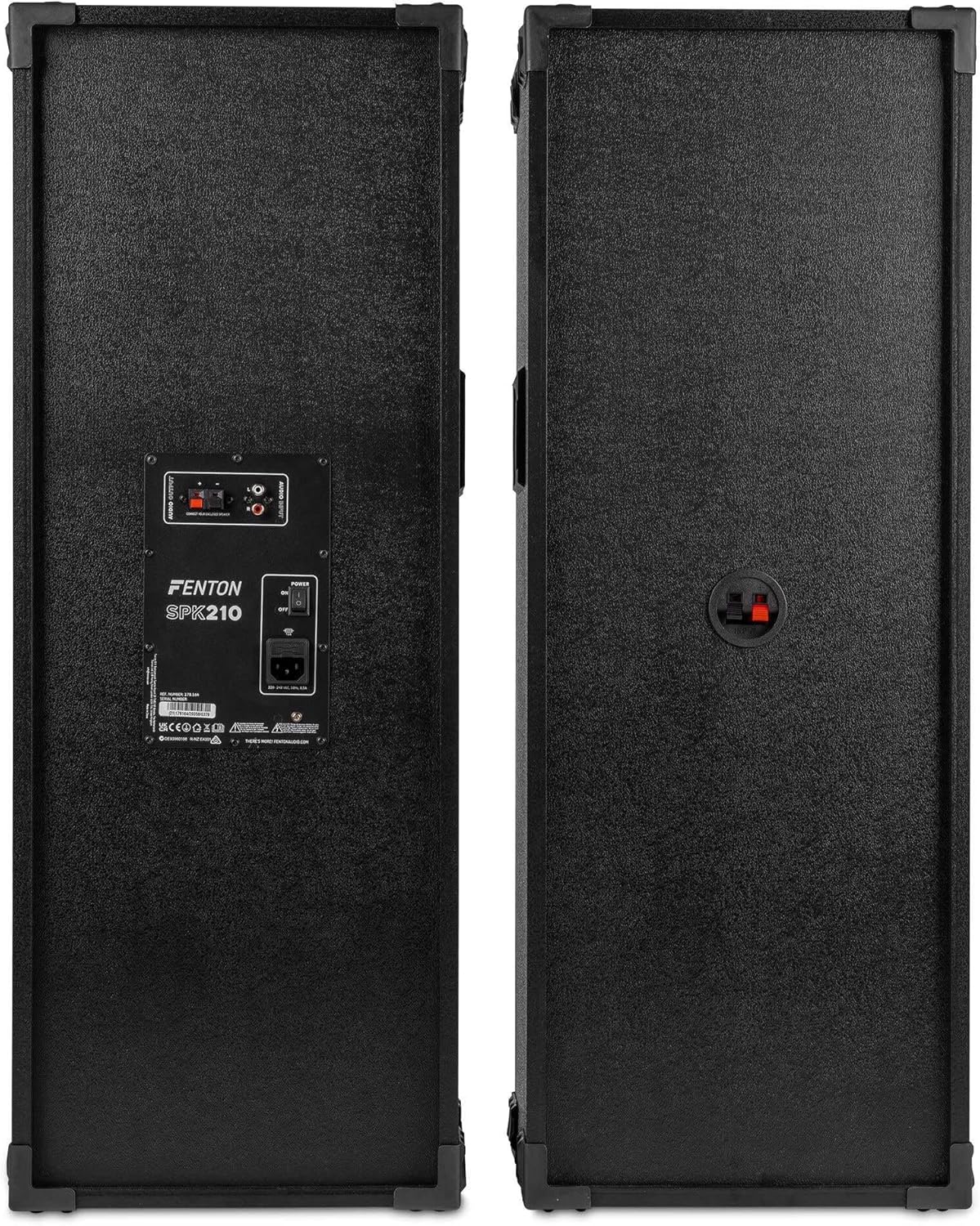 Bluetooth Party Speaker Set 1200W Dual 10 Inch DJ PA System