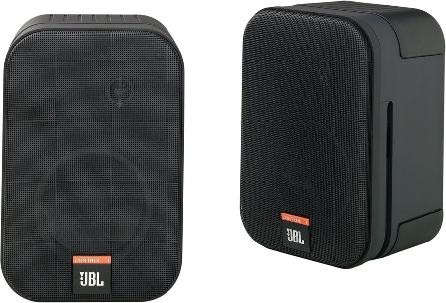 Bookshelf Speakers Pair 200W Compact 2 Way Stereo Wall Mount