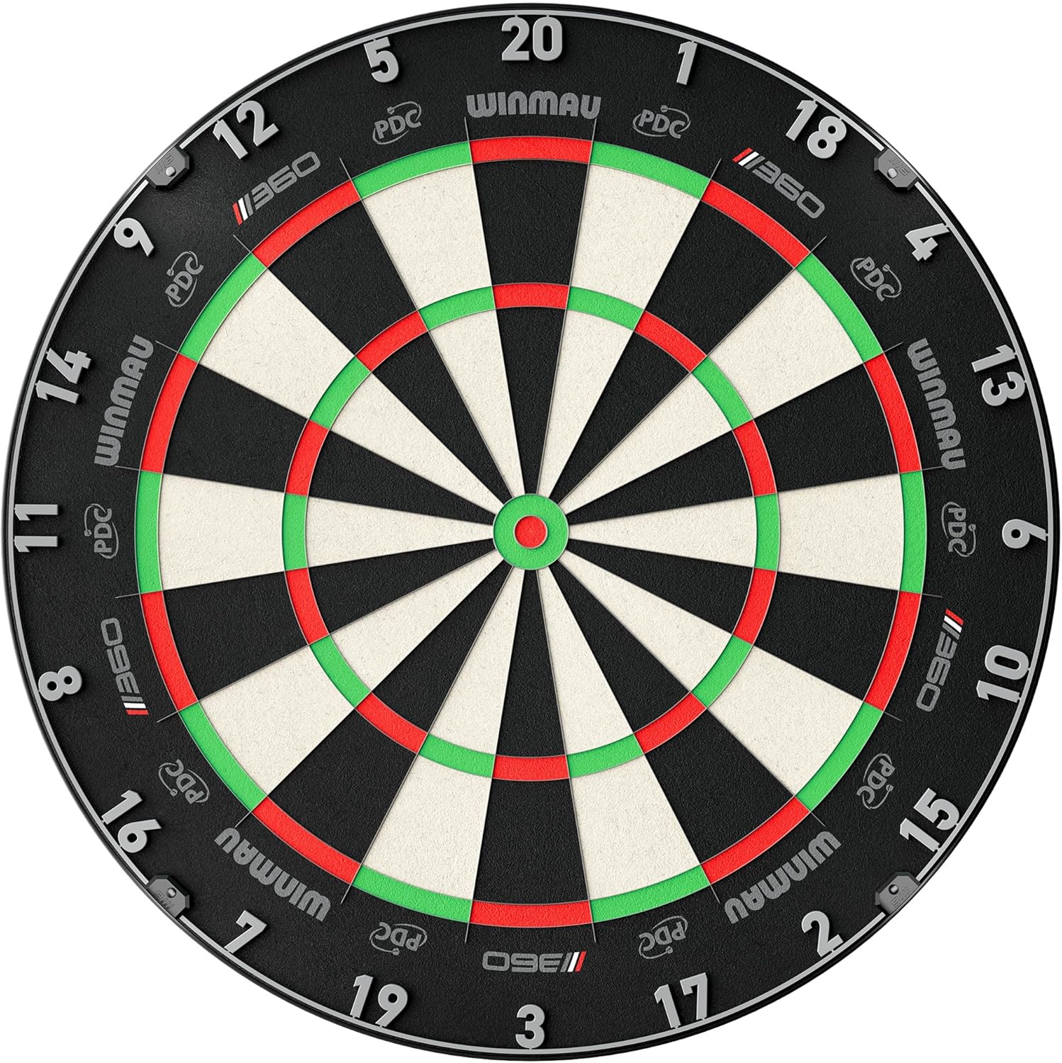 PDC Tournament Dart Board Triple Core Sisal Ultra Thin Wire Pro