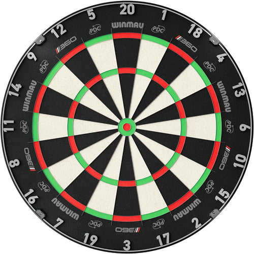 PDC Tournament Dart Board Triple Core Sisal Ultra Thin Wire Pro