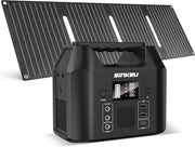150W Portable Power Station With 40W Solar Panel 96Wh